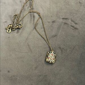 Gold Frog Pendant Necklace